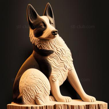 3D model st Karelian bear dog (STL)